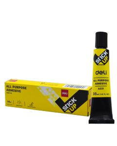 Ngjitese glue stik, Deli, 35 ml, plastik, verdhe, 1 cope