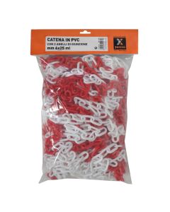 Decorative plastic chain with 6mm size