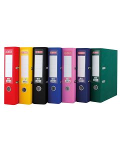 Lever archive file, Globox, cardboard and metal, 28.5x32x7.5 cm, red, 1 piece