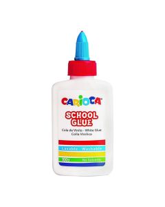 Ngjitës vinovil i lëngshëm, Carioca, plastikë dhe vinil, 100 ml, e bardhë, 1 copë