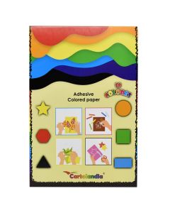 Colored paper sheets for kids, paper, 29.7x21 cm, miscellaneous, 1 piece