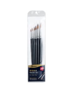Paint brushes Deli, 6 pieces