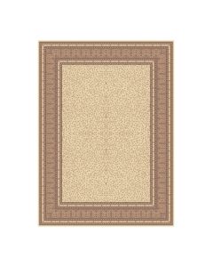 Persian rugs, polyester, cream in beige, 133 x 195 cm