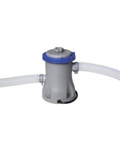 Bestway pool filter pump, water circulation 1.250L / h, compatible cartridge 58093, inlet / outlet 32 ​​mm