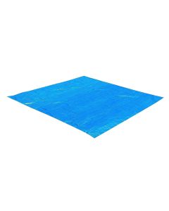 Substrate for swimming pools, polyethylene, blue, 305 x 305 cm