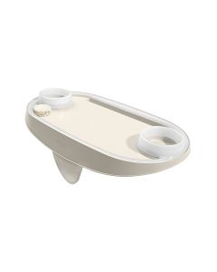Holder tray for pools, PVC, beige, 45 cm