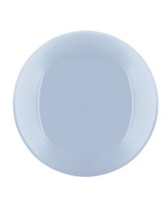 Plate, Clover, PP, light blue, Ø20 cm