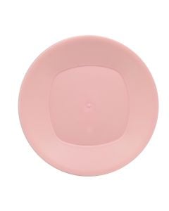 Service plate, Clover, PP, light blue, Ø24 cm