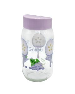 Kavanoz, Elite, Qelq/PP, transparente/lejla, 1000 cc
