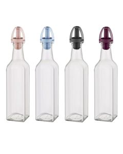 Shishe vaji/uthulle, Fiesta, Qelq/PS/PP, transparente, 750 cc
