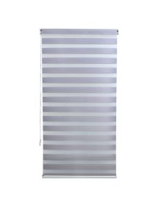 Grilë zebra, poliestër / kasë plastike, gri, 91x175 cm
