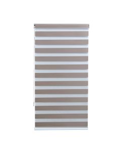 Grilë zebra, poliestër / kasë plastike, kafe, 91x175 cm