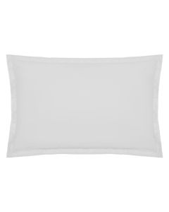 Pillow case, cotton, white, 50x70 cm
