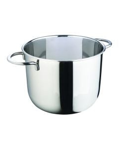 Deep Induction stainless steel cooker Etherna, stainless steel 18/10, silver, Dia.22 cm / 3.9L