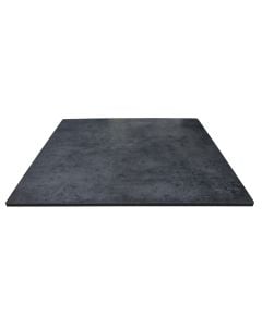 Table top, HPL, black, 65x65 cm