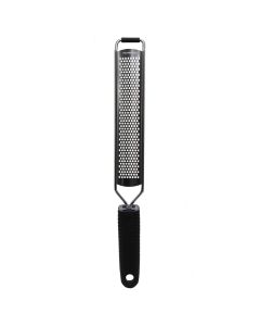 Hand grate for citrus, stainless steel, gray, 37x4.5 cm