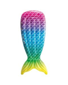 Komardare formë bisht sirene, PVC, ngjyra të ndryshme, 178x71x18 cm