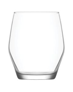 Whiskey glass Elle (PK 3), glass, transparent, 370 cc