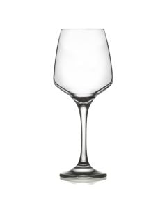 Wine glass Lal (PK 3), glass, transparent, 400 cc
