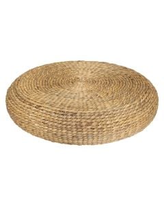 Ulëse Wond Ottoman, ratan natyral, bezhë, Dia.55xH14 cm