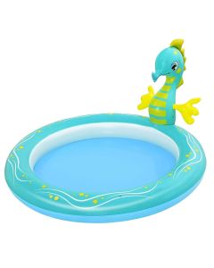 Bestway small pool for children, PVC, blue, 188x160x86 cm / 2+ years old