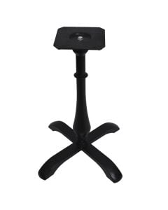 Table top holding structure, steel, black, Dia.60xH74 cm