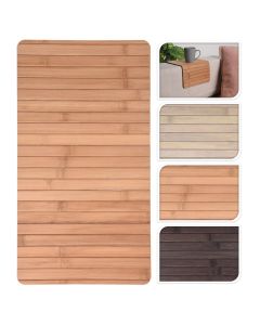 Serving tray for sofa arm, bamboo, different colors, 44x28 cm