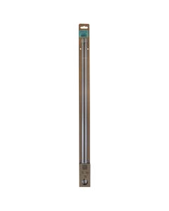 Extension Rod for curtains, Size: 60/80cm, Color: Silver, Material: Metallic