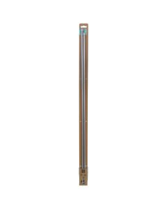 Extension Rod for curtains, Size: 80/100cm, Color: Silver, Material: Metallic
