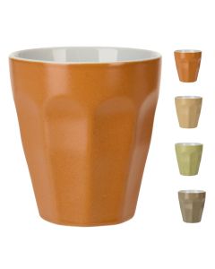 Set filxhan pa bisht (PK 4), porcelani, ngjyra të ndryshme, 250 ml