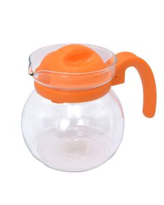 They have tea with a lid, glass/plastic, transparent, 750 ml