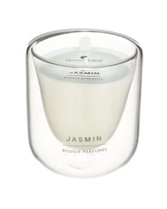 Qiri aromatik me mbajtese qelqi, arome Jasemin, ngjyre e badhe, D8xH9 cm