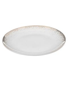 Dessert plate, porcelain, white, Dia.19 cm
