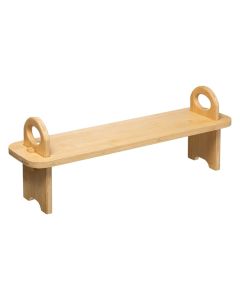 Countertop shelf, bamboo, brown, 16x56.5xH21.7 cm