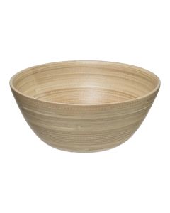 Salad bowl, bamboo, naturally, Dia.17xH7.5 cm