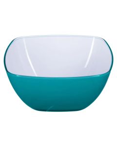 Salad bowl, plastic, green, 19xH9 cm