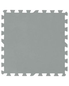 Square pool liner (PK 9), polyethylene, gray, 50x50 cm