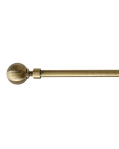 Shufër perde me zgjatim fundore qelqi, metalike, bronz, Dia.16/19mm / 160-300 cm