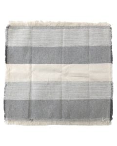 Këllëf jastëku Rustico, 90% pambuk/10% poliestër, gri, 45x45 cm
