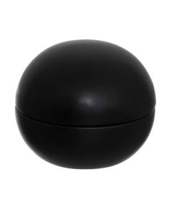 Ashtray Olme, ceramic, black, Dia.10 cm