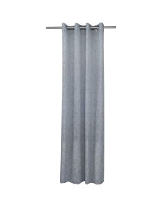 Veil curtain with rings, 100% polyester, cream, 150x260 cm