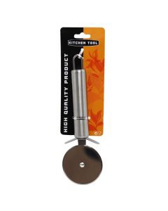 Pizza cutter, stainless, silver, Dia.5x19 cm
