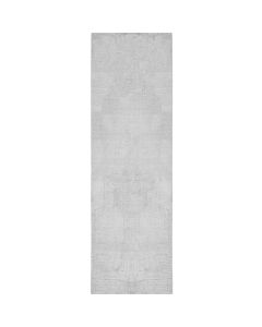Rrugicë Soft Touch, 100% poliestër, gri e hapur, 80x300 cm