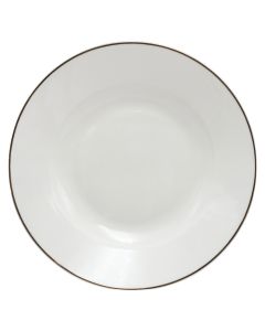 Pjatë e thellë, qeramikë, e bardhë, Dia.20 cm