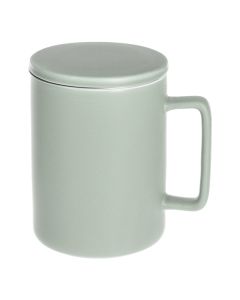 Filxhan çaji me kapak dhe filtër Nature, qeramikë/inoks, mente, 40 cl