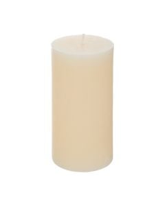 Olia cylindrical candle, paraffin, Ivory, Dia.6.8xH14 cm