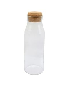 Kanë uji/lëngje, qelq, transparente, 1.1 Lt