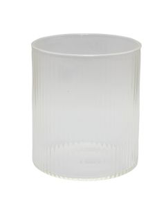 Glass for water/fluid, glass, transparent, H9 cm / 300 ml