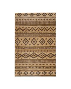 Rrugicë bambu Etnic Natural, kafe/e zezë, bambu, 80x150 cm