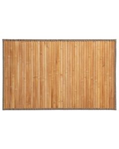 Rrugicë Bamboo Natural, bambu, bezhë, 50x80 cm